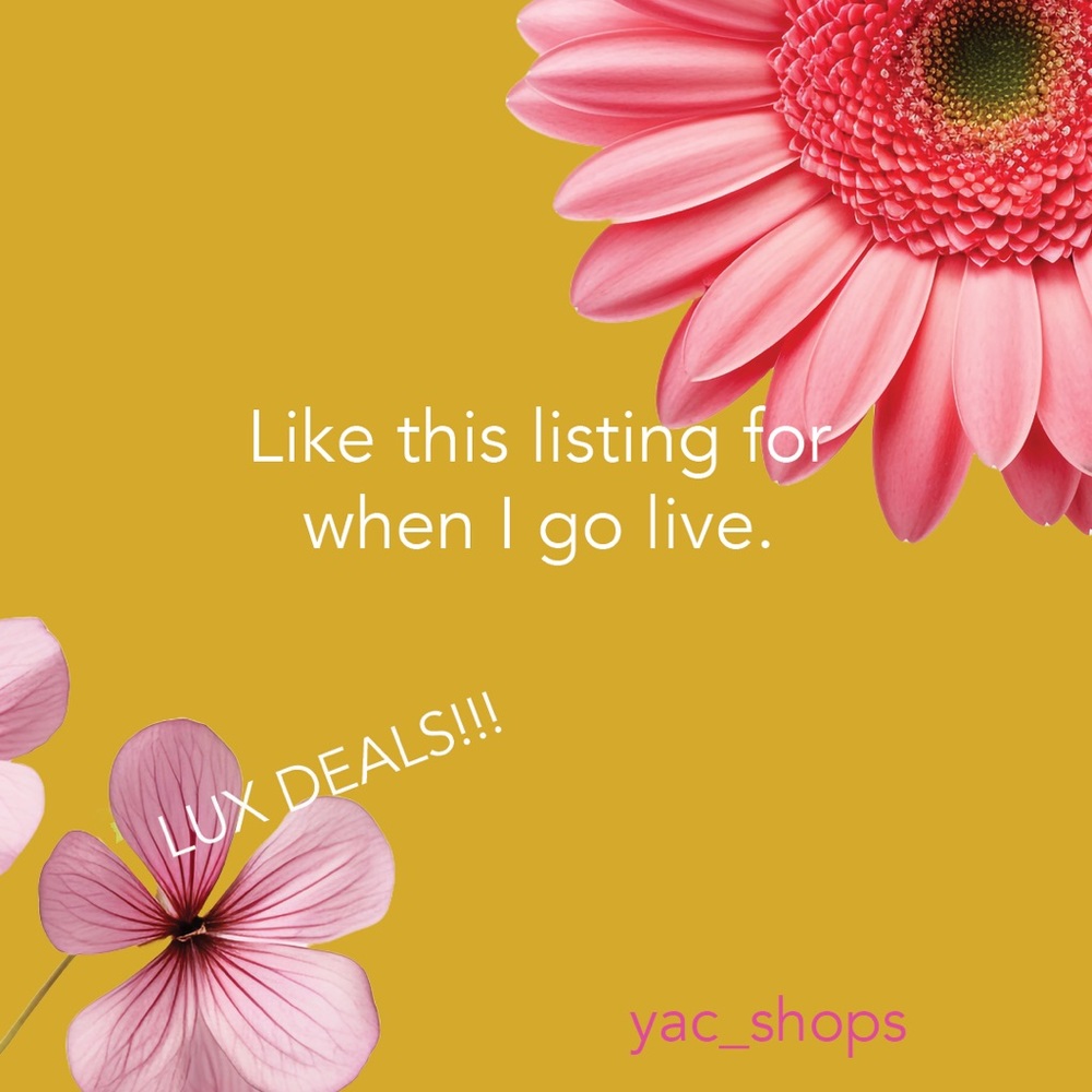 Live listing!!!